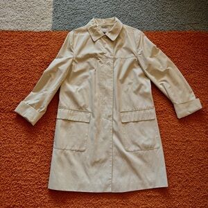 Hilary Radley Cream Trench coat